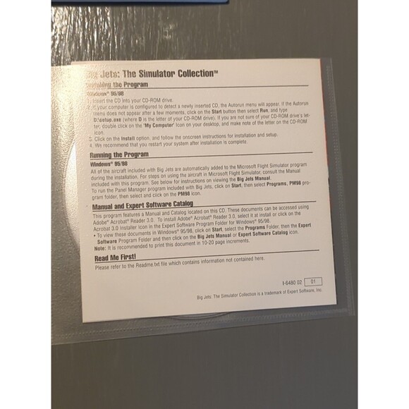 Flight Adventures Big Jets TSC Flight Simulator Add On Microsoft Pilots Handbook - Picture 7 of 12